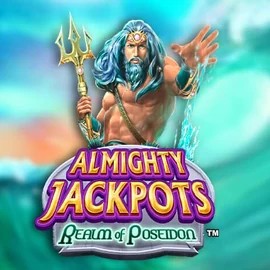 Almighty Jackpots – Realm of Poseidon casino game by Novomatic – featured logo at Ritzo Casino