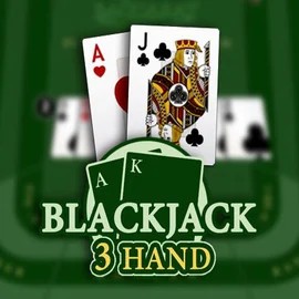Blackjack 3H (Habanero) online game logo by Habanero on ritzocasino-se.com