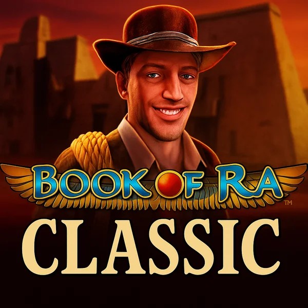 Book of Ra Classic game by Novomatic – logo hosted on Ritzo Casino