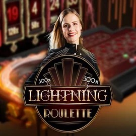 Lightning Roulette slot visual from Evolution available on ritzocasino-se.com