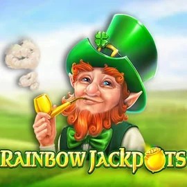 Jackpots logo of Rainbow Jackpots from Red Tiger Gaming at Ritzo Casino