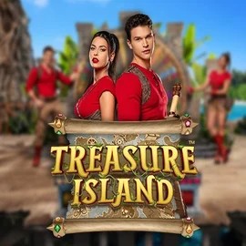Treasure Island slot logo by Pragmatic Play at Ritzo Casino