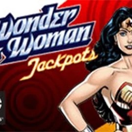Wonder Woman Jackpots online game logo by Amaya on ritzocasino-se.com
